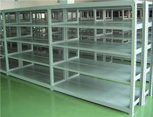 中A貨架（中型層（céng）板貨架、中（zhōng）型擱板貨架、側梁式擱板貨架（jià））