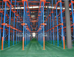 貫（guàn）通式貨架（駛入式貨（huò）架、通廊式貨架（jià）、牛腿式貨架（jià））
