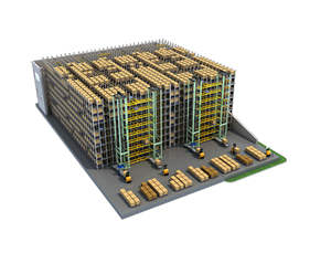 四向穿梭車貨架係統
